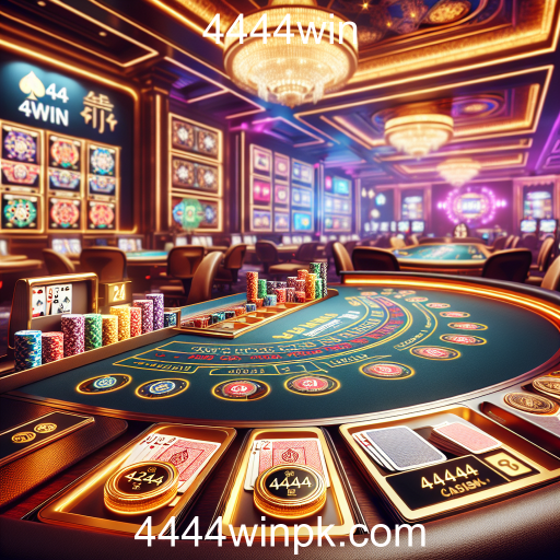 Blackjack: A Emoção do Jogo 21 no 4444win