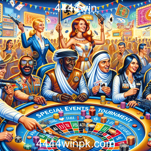 Eventos Especiais Eventos Especiais: A Magia da Competição no 4444win